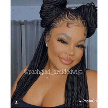 Load image into Gallery viewer, Wig Fab Cornrow 13 by 4 Ready to ship