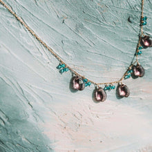 Load image into Gallery viewer, Rhodolite Garnet Sparkler Necklace