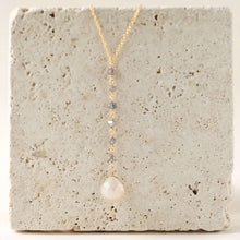 Load image into Gallery viewer, White Chalcedony Yoga Necklace