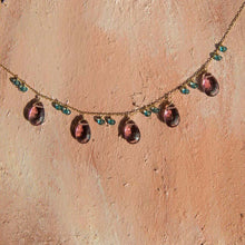 Load image into Gallery viewer, Rhodolite Garnet Sparkler Necklace