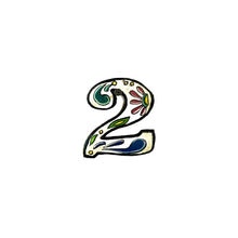 Load image into Gallery viewer, Painted Numbers - White