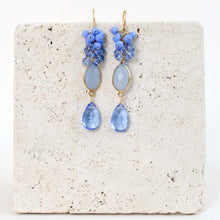 Load image into Gallery viewer, Bezel Cluster Earrings