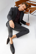 Load image into Gallery viewer, The Turan Black Woven Double Monk Strap Dress Men Shoe