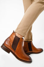 Load image into Gallery viewer, The Oslo Tan Leather Chelsea Men Boot