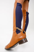 Load image into Gallery viewer, The Tallin Tan Leather Knee High Women Boot