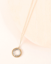 Load image into Gallery viewer, Labradorite Halo Necklace Layering Set