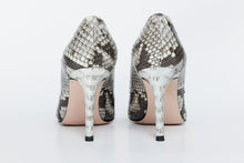 Load image into Gallery viewer, The Queen Natural Pythn Leather Pump Women Shoe