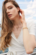 Load image into Gallery viewer, Ballet Chain - Gold Labradorite Layering Chain