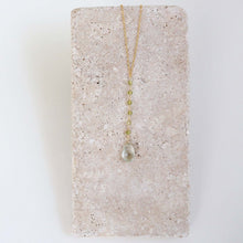 Load image into Gallery viewer, Green Amethyst Yoga Pendant