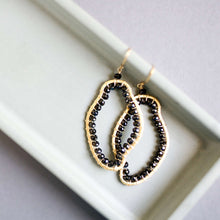 Load image into Gallery viewer, Black Spinel Freestyle Jewelry Set