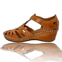 Load image into Gallery viewer, The Tonmawr Brown Leather Sandal Final Sale!