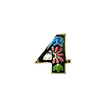 Load image into Gallery viewer, Painted Numbers - Black