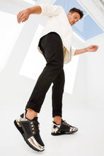 Load image into Gallery viewer, The Emir Gold Leather Men Sneaker Limited Edition