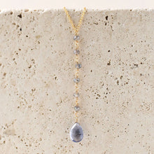 Load image into Gallery viewer, Tanzanite Quartz Yoga Pendant