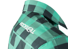 Load image into Gallery viewer, The Titan - Black/Green Plaid Long Sleeve