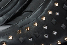 Load image into Gallery viewer, The Infanta High-Top Black Spike Leather Women Sneaker Limited Edition