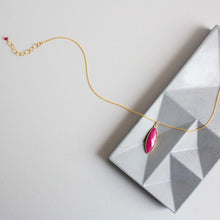 Load image into Gallery viewer, Red Jade Pendant Necklace