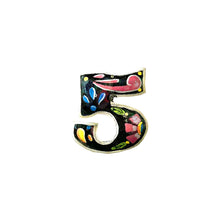 Load image into Gallery viewer, Painted Numbers - Black