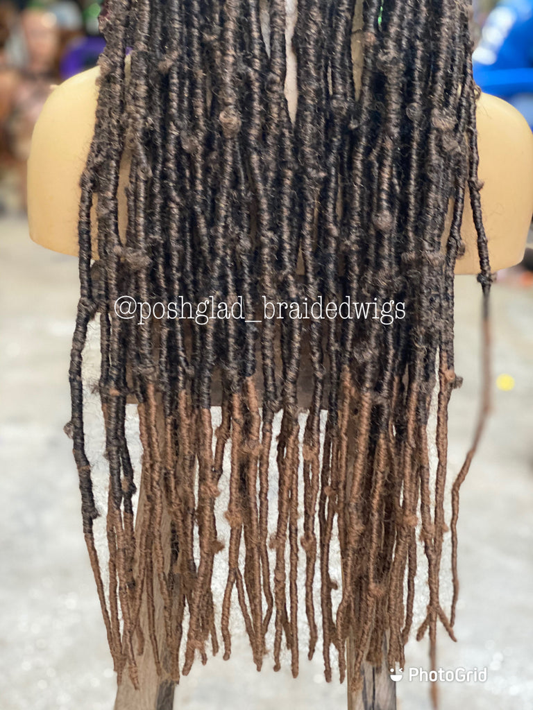 Destress Faux Locs - Faux Locs Color 1B/27 - Whoopi