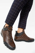 Load image into Gallery viewer, The Riga Brown Leather Casual Lace-Up Men Boots Final Sale!