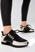 Load image into Gallery viewer, The Emir Gold Leather Women Sneaker Limited Edition