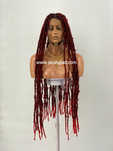 Load image into Gallery viewer, Distress Locs Wig (100% Human Hair Lace Base) Ready To Ship - Rosemary