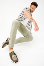 Load image into Gallery viewer, The Reno Green Leather Men Sneaker Final Sale!