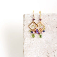 Load image into Gallery viewer, Peridot Pixy Earrings