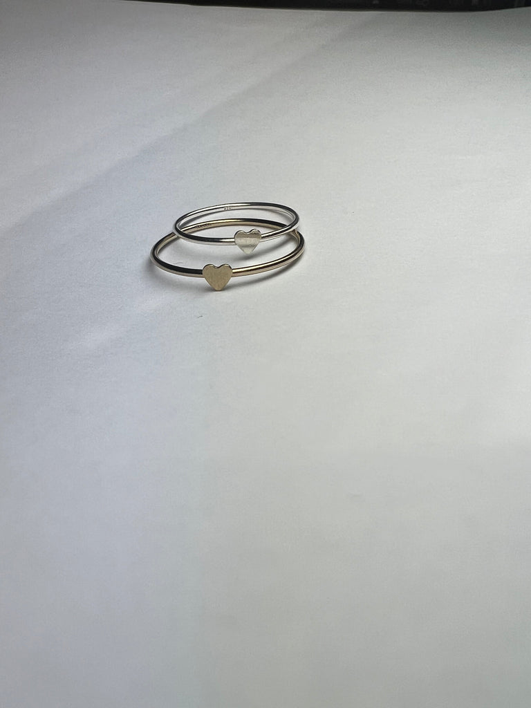 Heart Stacking Ring