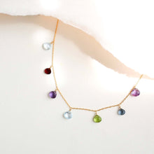 Load image into Gallery viewer, Rainbow Sparkler Necklace - Gold