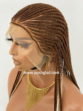 Load image into Gallery viewer, Ready to ship Cornrow Braided wig-Olaoma