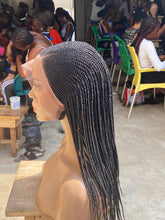 Load image into Gallery viewer, Cornrow Braid Wig - Full Lace Side Part - Candy