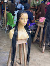 Load image into Gallery viewer, Cornrow Braid Wig (Ready to Ship) - Aisha