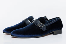 Load image into Gallery viewer, The Casaletti Navy Blue Bit Loafer Men Shoe
