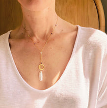 Load image into Gallery viewer, Stick Pearl Ballet Necklace