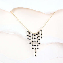 Load image into Gallery viewer, Mini Gemstone Fringe Necklaces