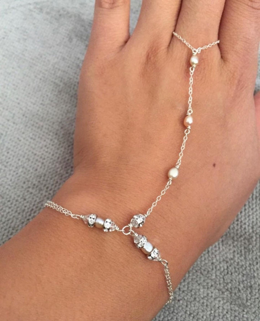 Alexandra Hand chain, ring, bracelet