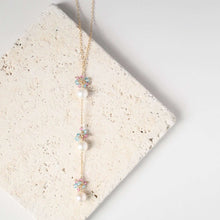 Load image into Gallery viewer, Pearl and Gemstone Necklace Collection