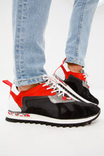 Load image into Gallery viewer, The Tyler Black Leather Men Sneaker Final Sale!