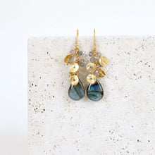 Load image into Gallery viewer, Labradorite Aurora Earrings