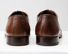 Load image into Gallery viewer, The Randor Brown Crocodile Leather Oxford Men Shoe