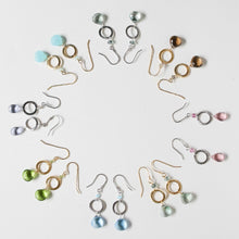 Load image into Gallery viewer, The Airie Earring - Peridot Quartz Gold
