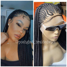 Load image into Gallery viewer, Wig Fab Cornrow 13 by 4 Ready to ship
