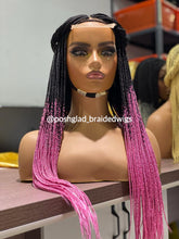 Load image into Gallery viewer, Closure Box Braid Wig (Ready To Ship) - Ife