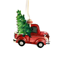 Load image into Gallery viewer, Classic Red Truck Ornament