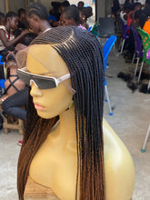 Load image into Gallery viewer, Cornrow Braid Wig (13x4 Lace Frontal) - C cut