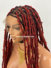 Load image into Gallery viewer, Distress Locs Wig (100% Human Hair Lace Base) Ready To Ship - Rosemary