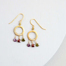 Load image into Gallery viewer, Rainbow Mini Boho Earrings