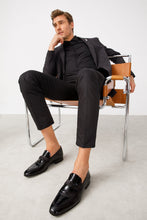 Load image into Gallery viewer, The Dodoma Black Patent  Leather Loafer Men Shoe