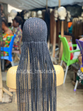 Load image into Gallery viewer, Cornrow Braid Wig (Ready to Ship) - Aisha